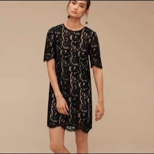 Wilfred Martory Lace Dress - Black XS